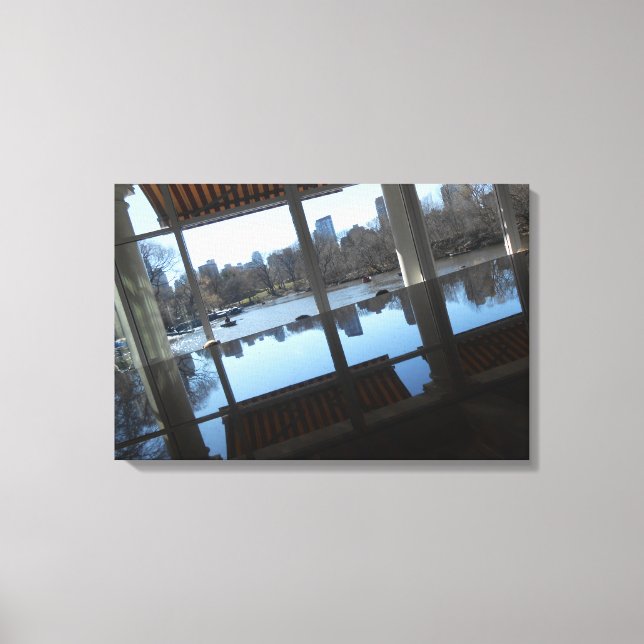 Boat House Canvas Print (Front)