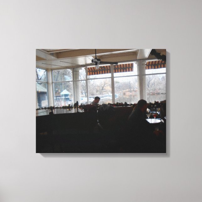 Boat House Canvas Print (Front)
