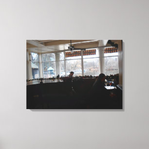 Boat House Canvas Print