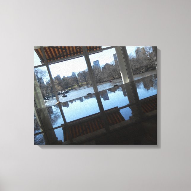 Boat House Canvas Print (Front)