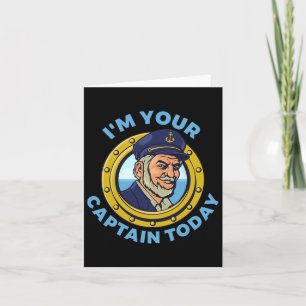 Boat Life Sailing Captain Boating Skipper Sailor S Card
