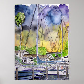 boat_marina poster