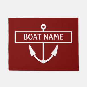 Boat Name Dock Mat