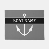 Boat Name Dock Mat