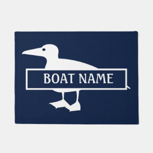 Boat Name Duck Dock Mat