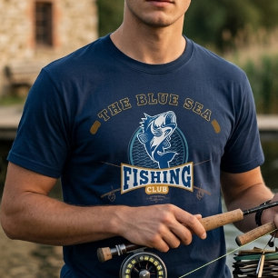 Boat Name Fishing Club Fisherman T-Shirt
