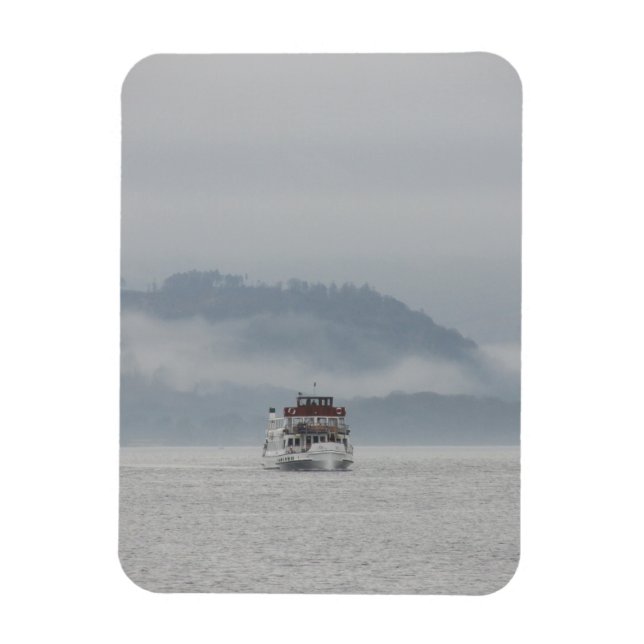 Boat On Windermere Magnet (Vertical)