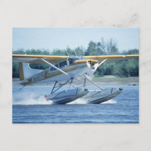 Boat Plane Postcard