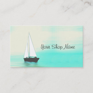 Boat Sales, Maintenance, Supplies Business Card