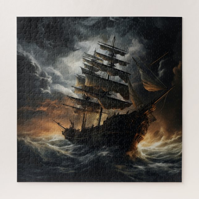 Boat Series Puzzle -10 (Vertical)