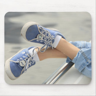 Boat shoes mouse pad