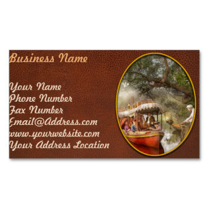 Boat - Shotgun Annie 1893 Magnetic Business Card