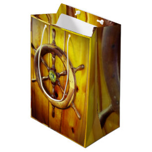 Boat Steering Wheel Gift Bag