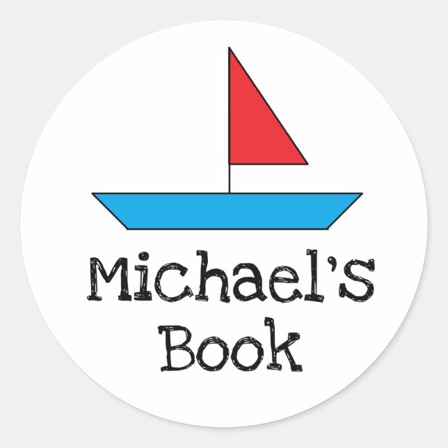 "Boat" Sticker (Front)