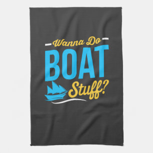 Boat Stuff Kitchen Towel