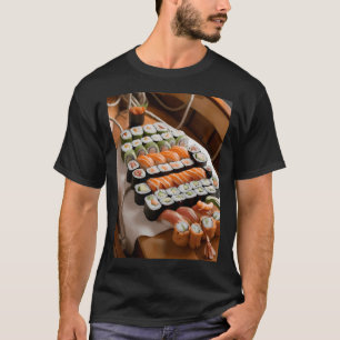 boat,sushi T-Shirt