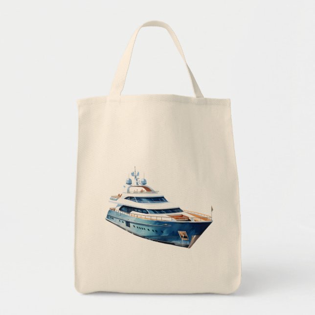 boat tote bag (Front)