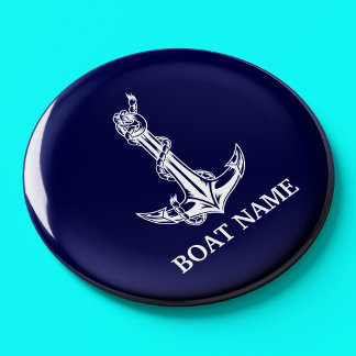 Boat Vintage Nautical Anchor Rope Magnet