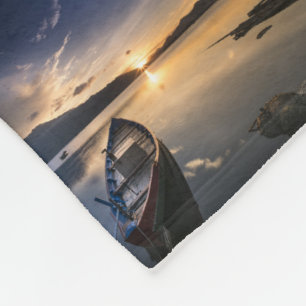 Boat Water Marine Swim Dive Destiny's Destiny Fleece Blanket