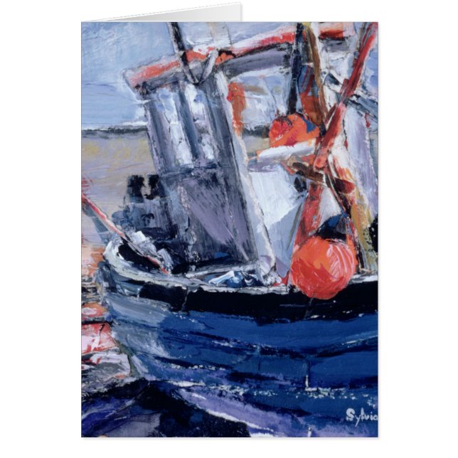 Boat with Red Buoy (Front)