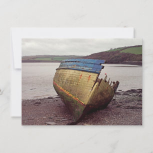 Boat wreck Card