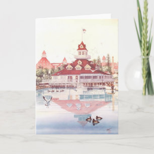 BOATHOUSE OF CORONADO, COLONADO, CALIFORNIA CARD