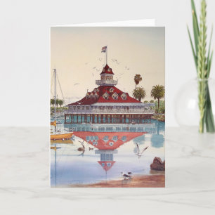 BOATHOUSE OF CORONADO, CORONADO, CALIFORNIA CARD