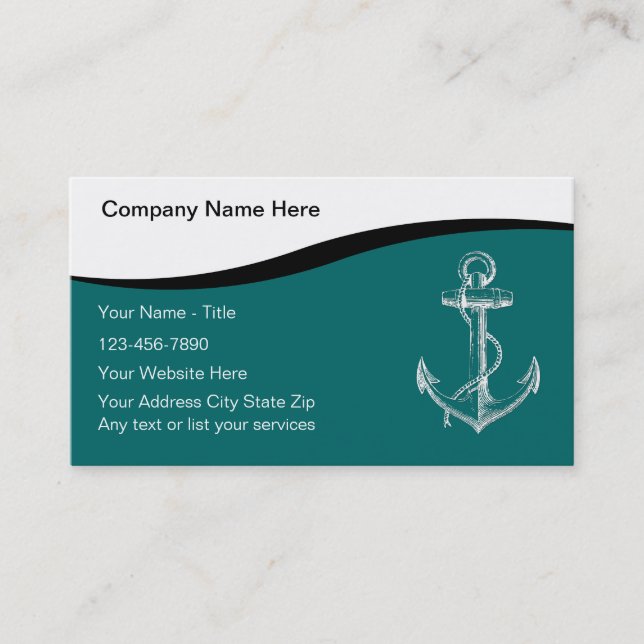 Boating Business Cards (Front)