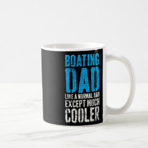 Boating Captain Boat Dad Father's Day Coffee Mug
