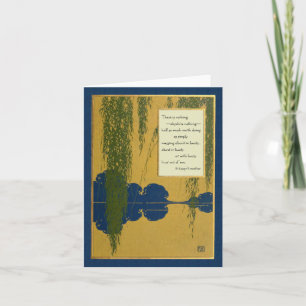 Boating Card with Wind in the Willows Quotation