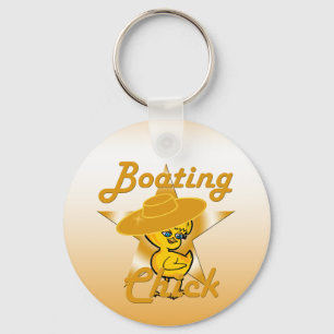 Boating Chick #10 Keychain