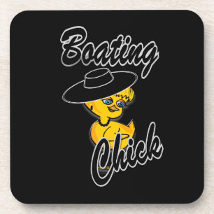 Boating Chick #4 Coaster