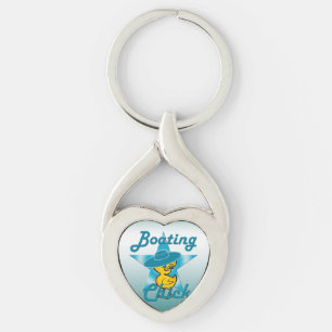 Boating Chick #7 Keychain
