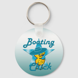 Boating Chick #7 Keychain