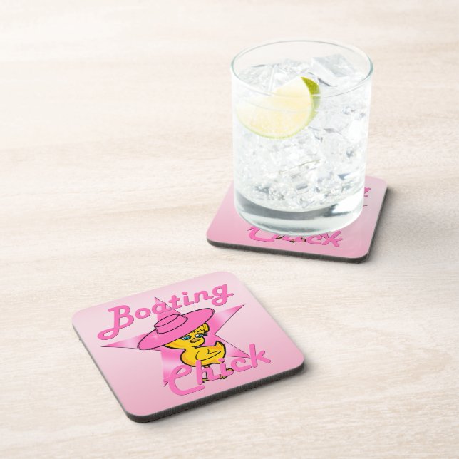 Boating Chick #8 Coaster (Right Side)