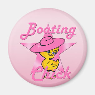 Boating Chick #8 Magnet