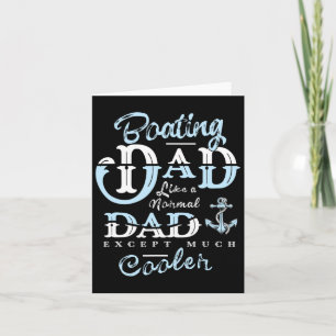 Boating Dad Gifts For Daddy Father Day Boat Men Card