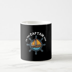 Boating - I'm the Captain Now Coffee Mug
