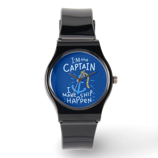 Boating - I'm The Captain Watch (Front)