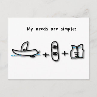 Boating is all I need Postcard