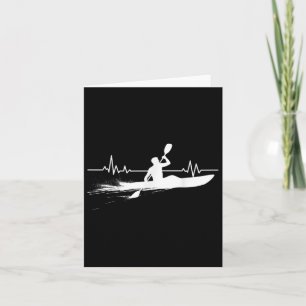 Boating Kayak Kayaker Canoe Paddling Kayaking _1 Card