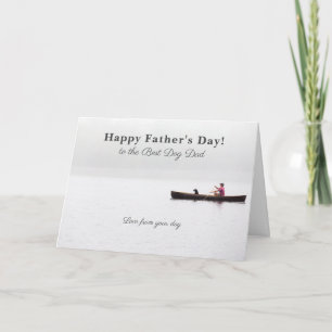 Boating Lake Dog Dad From the Dog Father’s Day Card