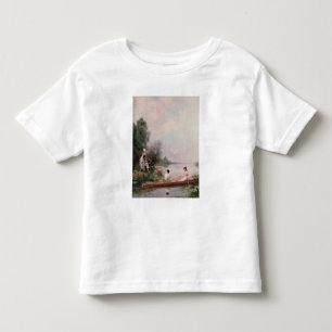 Boating on the River, 19th century Toddler T-shirt