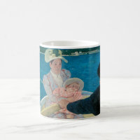 Boating Party by Mary Cassatt, Vintage Fine Art