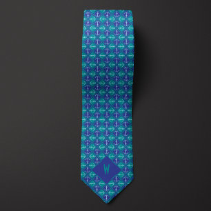 Boating Sailing Nautical Anchor Tie