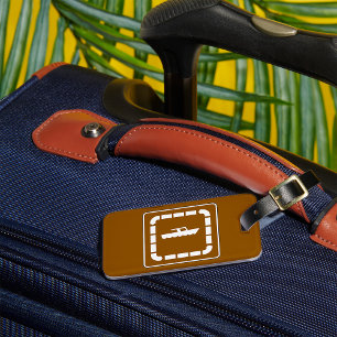 Boating Sign Luggage Tag