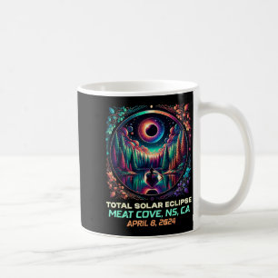 Boating Total Solar Eclipse Meat Cove Nova Scotia Coffee Mug