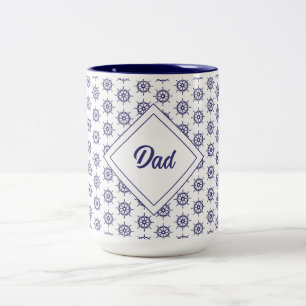 Boating Two-Tone Coffee Mug