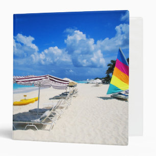 Boats And Beach Chairs Binder