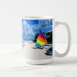 Boats And Beach Chairs Coffee Mug